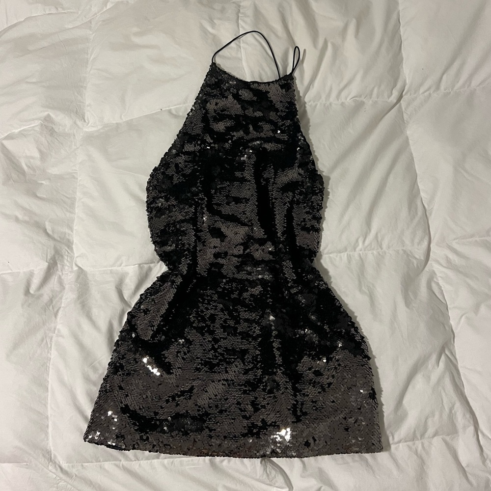 Sequin mini dress